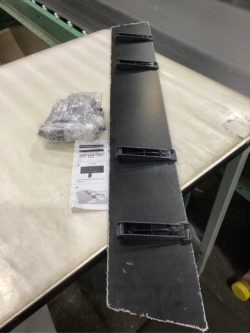 Condition photo showing New/Like New for Universal 44 Inch Wind Fairing for Roof Rack - Roof Rack Wind Deflector & Noise Reducer, Aerodynamic Air Deflector for Car Rack to Reduce Wind Noise and Vibration