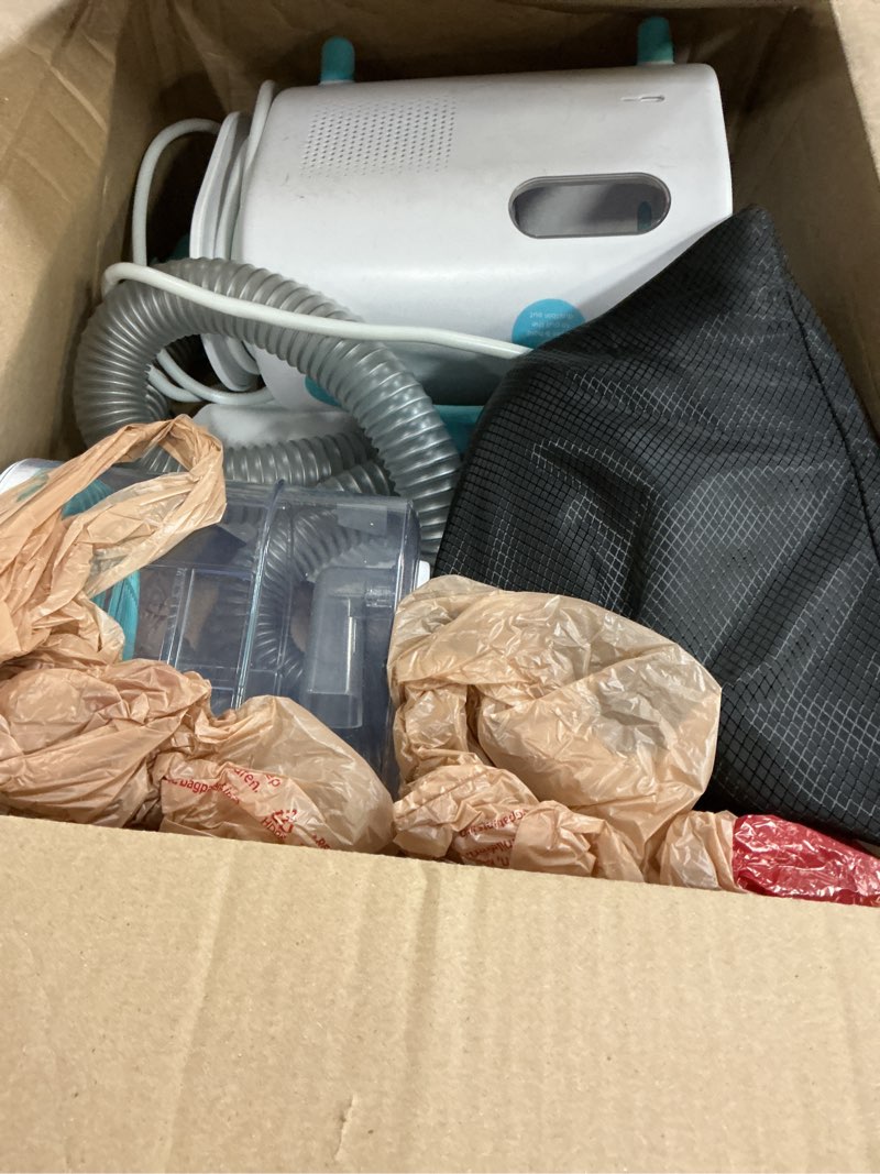 Condition photo showing As Is for pet vacuum
