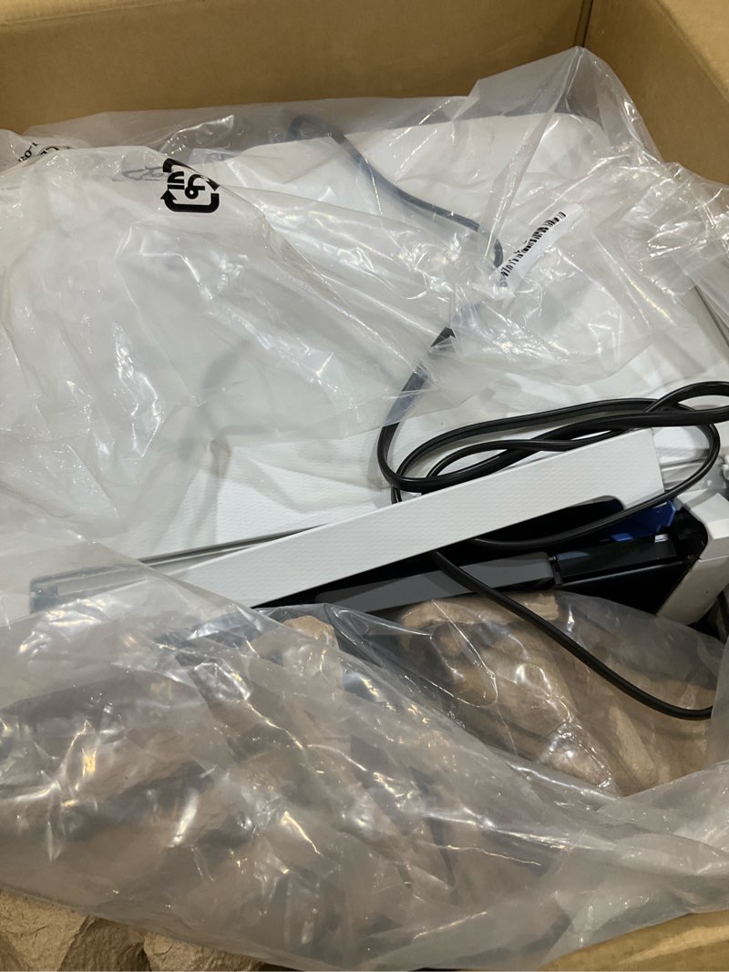Condition photo showing As Is for epson ecotank et-2803 wireless color all-in-one cartridge-free supertank printer with scan, copy and airprint support white et-2803 printer