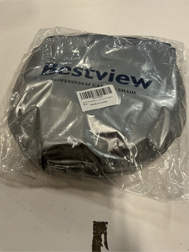 Condition photo showing New/Like New for Bestview Windshield Sun Shade American Flag Custom Fit for 2011-2019 Ford Explorer, Foldable Front Window Sunshade Sun Visor Accessories Protector Block UV Rays Heat Sunshade for 2011-2019 Ford Explorer