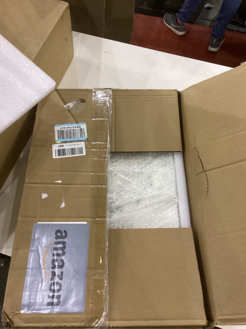 Condition photo showing New/Like New for Lovdeco Large Marble Cutting Board 12"x20", 100% Natural Marble, Heavy Duty, Volakas White, Polished Surface for Pastry, Cheese, Serving & Kitchen Countertop – White with Brown Veining Volakas White 20"L x 12"W