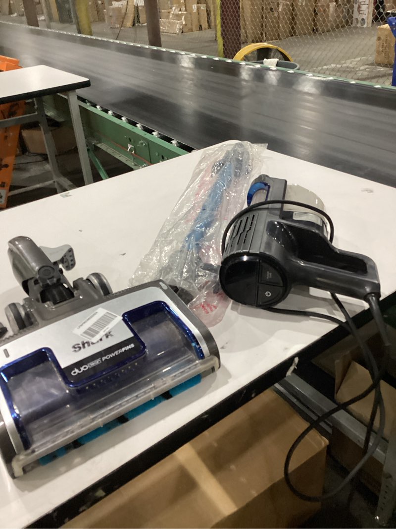 Condition photo showing As Is for NOT TESTED Shark POWERDETECT Ultra-Light Corded Stick Vacuum with DuoClean Technology, Self-Cleaning Brushroll for No Hair Wrap, Anti-Allergen Complete Seal, and Odor Neutralizer Technology, HZ4002 PowerDetect w/ Pet Power Brush