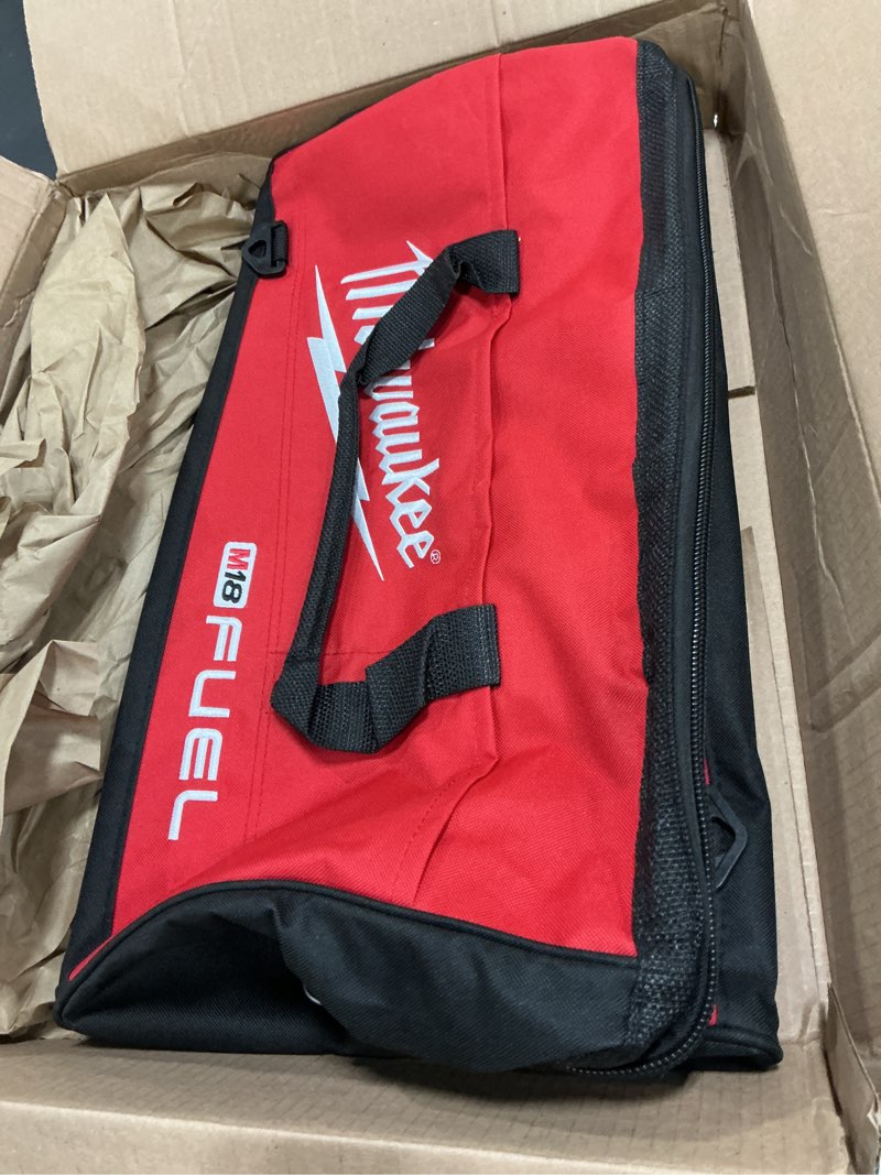Condition photo showing Good Condition for Milwaukee 902033036 23x12x12 Canvas Tool Bag W/Strap basic
