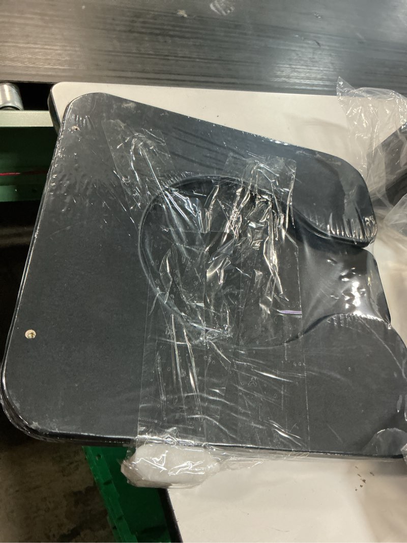 Condition photo showing Good Condition for pu commode seat cushion universal fit toilet chair, sponge padded soft pad for bedside commode seat,with two white snaps and screws. commode chair, cover shower wheelchair