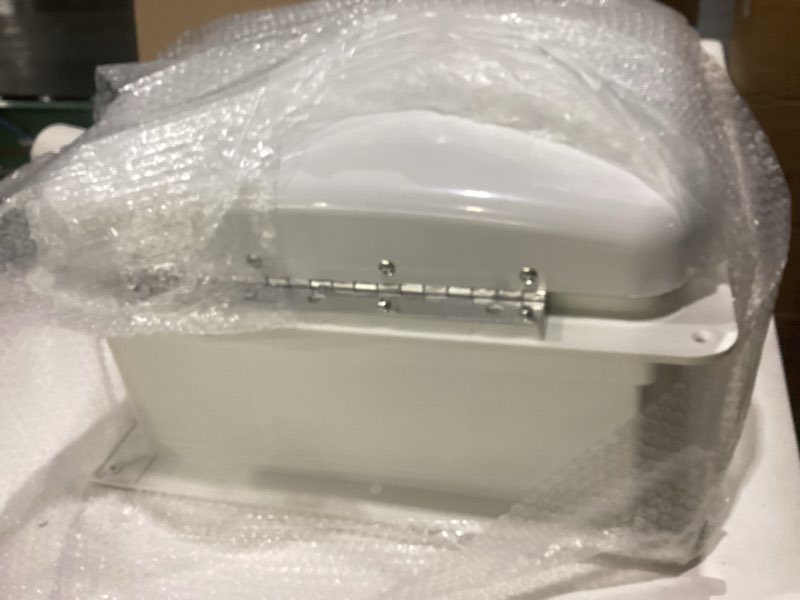 Condition photo showing Good Condition for rvlovent 12v rv roof fan vent 14'' 3 speed reversible manual lift trailer camper van lid (white)…