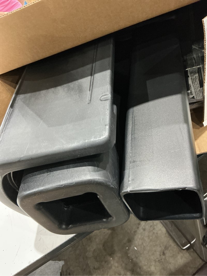 Condition photo showing Good Condition for step2 post mount black plastic standard mailbox