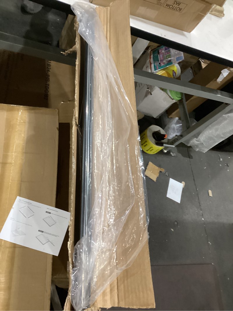 Condition photo showing Good Condition for snapezo 2-pack 27x40 inches black movie poster frames, front-loading snap frame, 1.2" aluminum profile, wall mounted 27x40 | 2 pack black