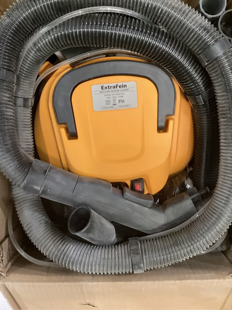 Wet Dry Vacuum Cleaner - 5.5 Peak HP, HEPA, Stainless Steel, 3-in-1 Upholstery Shop Vac - 6 Gal Carp