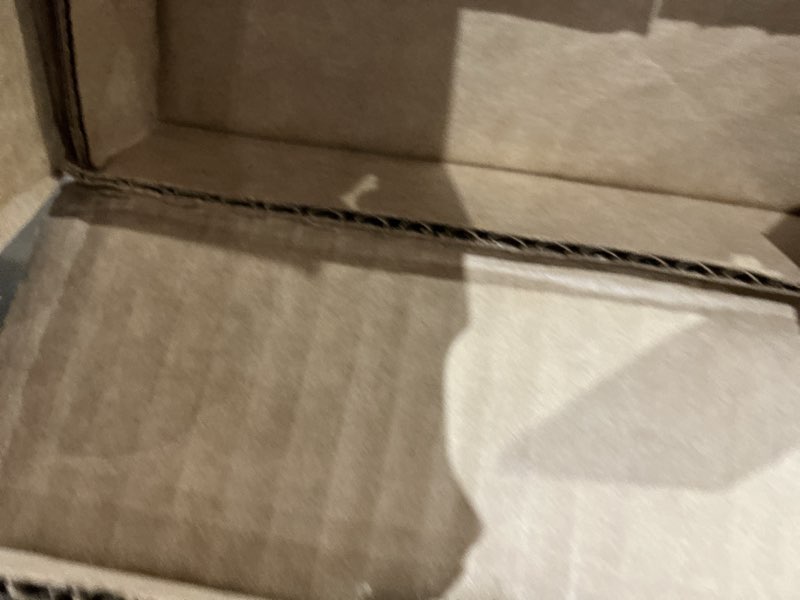 Condition photo showing As Is for cadet 05534 125 sq. ft. 3415 btu white convection baseboard heater