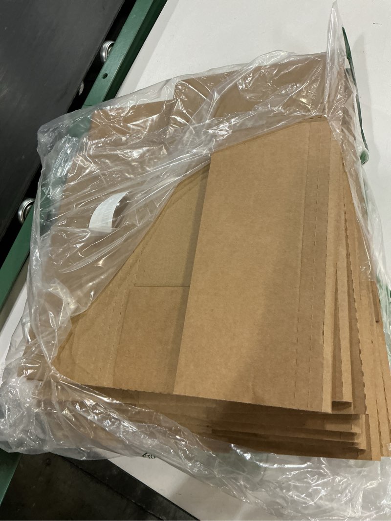 Condition photo showing Good Condition for fullhawl 30 pack corrugated comic book mailers 7.8 x 11 x 1.2 inch with 30 bubble bags, comic book shipping box easy fold cardboard photo box for mailing packaging, height adjustable brown 7.8 x 11 x 1.2 inch