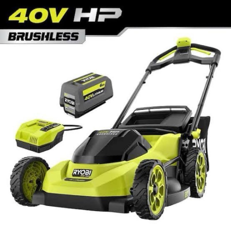 RYOBI 40V HP Brushless 20" Cordless Mower