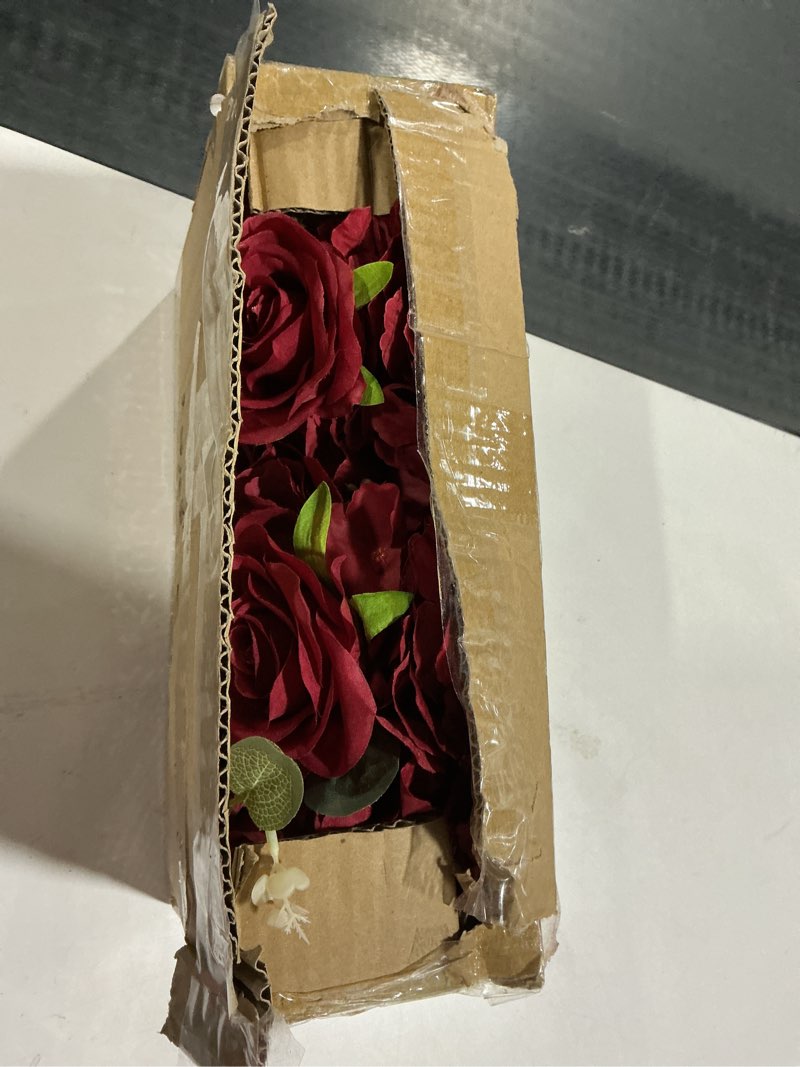 Condition photo showing Good Condition for NUPTIO Flower Ball Arrangement Bouquet: 2 Pcs 11.8 inch Diameter White Rose Fake Flowers Balls for Wedding Centerpiece Decorations Artificial Flower Centerpieces for Tables 11.8" Diam - 2 PCS White