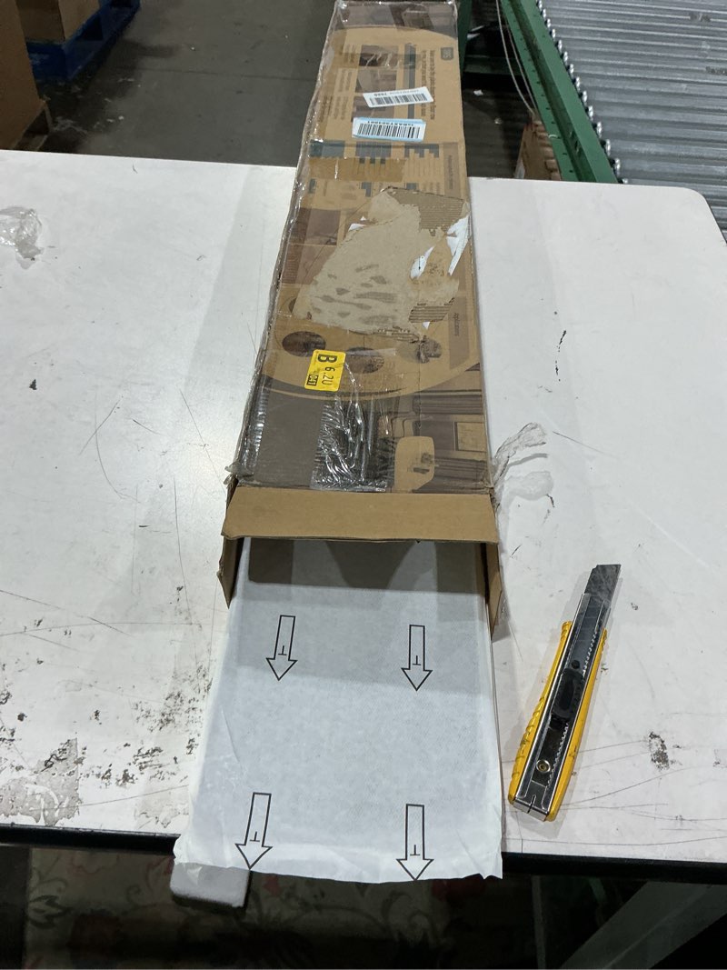 Condition photo showing As Is for art3d peel and stick floor tile vinyl wood plank 36-pack 54 sq.ft, dusty grey, rigid surface hard core easy diy self-adhesive flooring 36 x 6 x 0.1 inches dusty grey 36