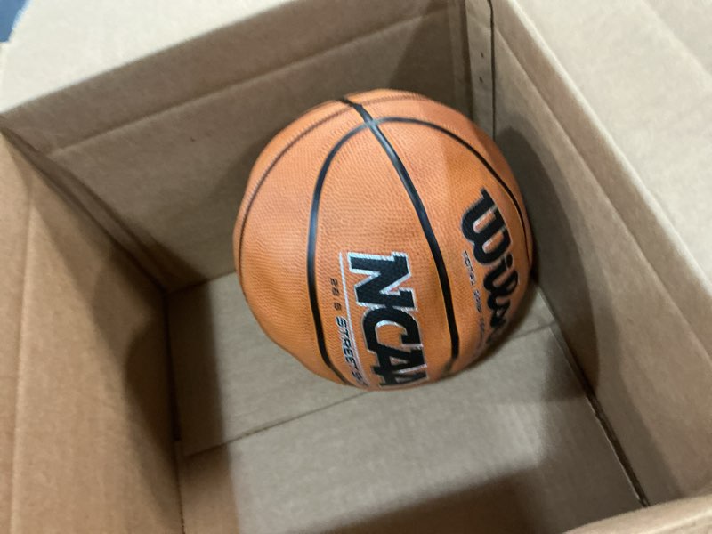 Condition photo showing As Is for WILSON NCAA Street Shot Basketballs - 29.5", 28.5", 27.5"