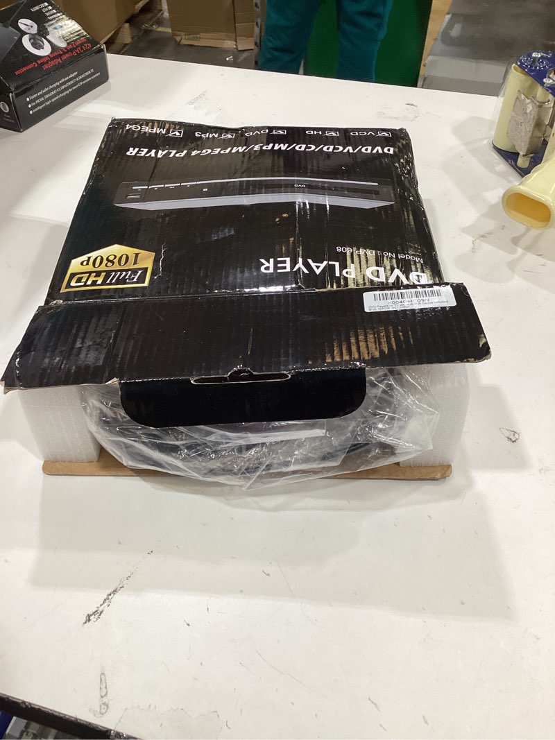 Condition photo showing New/Like New for DVD Players for TV with HDMI,Plays All Regions and Formats,CD Player for Home,Support 1080P Video/CD/DVD/VCD/JPEG/USB, Remote, HDMI and RCA Cables Included