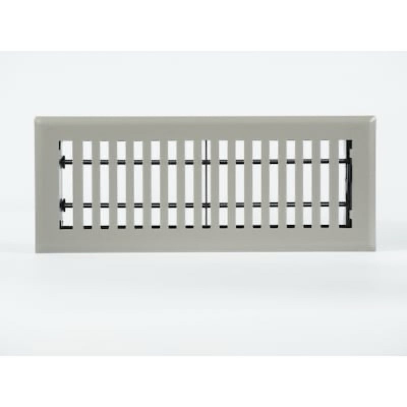 allen + roth 4-in x 10-in maximum airflow steel satin nickel brooklyn design floor register
item #544707 |
model #9250410psn
shop allen + roth