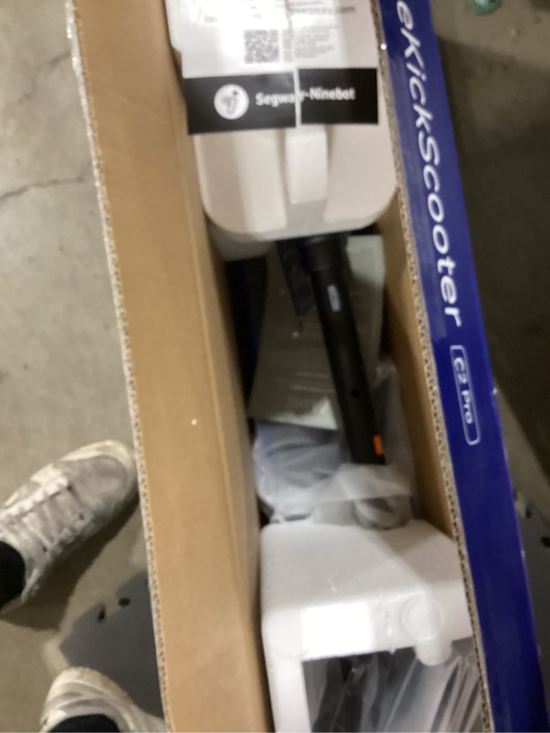 Condition photo showing Good Condition for Segway Ninebot eKickScooter - Electric Scooter for Kids 6-14, w/t Adjustable Handlebar Height (Only C2 Pro) for Riders up to 132 lbs, Includes New Cruise Mode, UL-2272 Certified