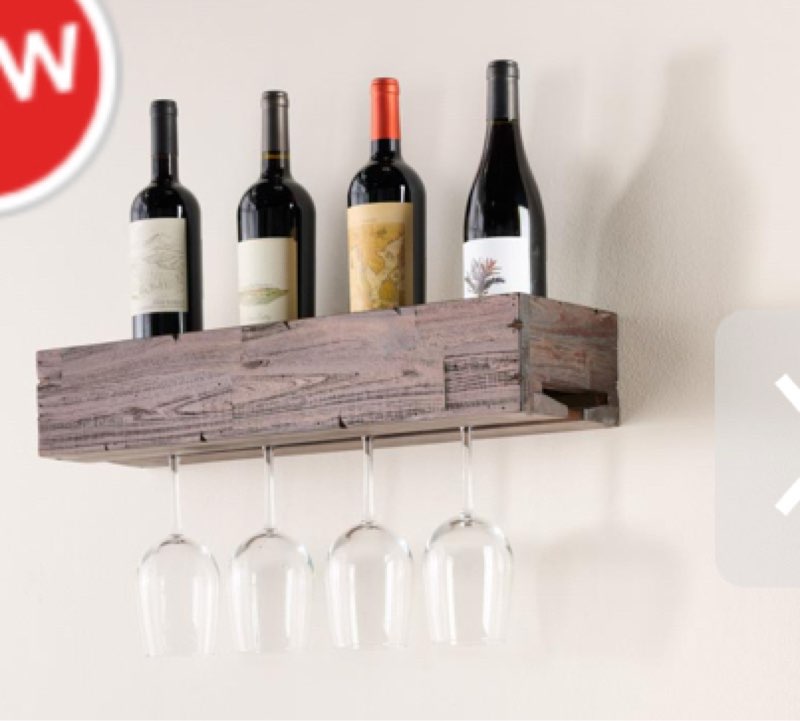 The Floating Wine Shelf