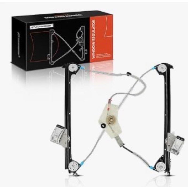 A-Premium Power Window Regulator Compatible with Porsche 911 Boxster Cayman 2006-2012 Front Right Pa