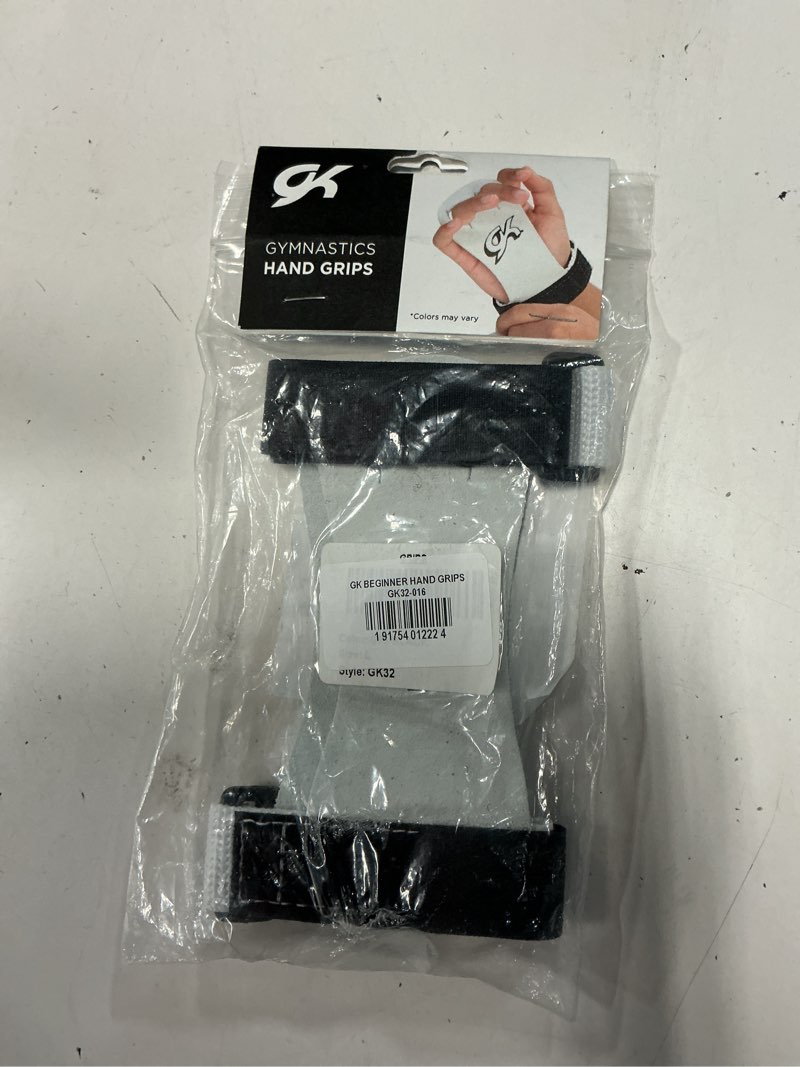 Condition photo showing New/Like New for gk elite beginner gymnastic hand grips, large, black