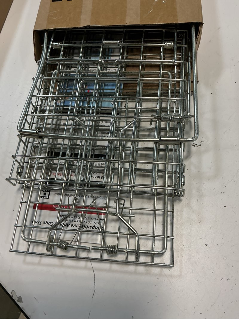 Condition photo showing Good Condition for Gingbau Squirrel Trap Foldable Heavy Duty Humane Live Animal Cage Trap (Not for Mouse) Medium