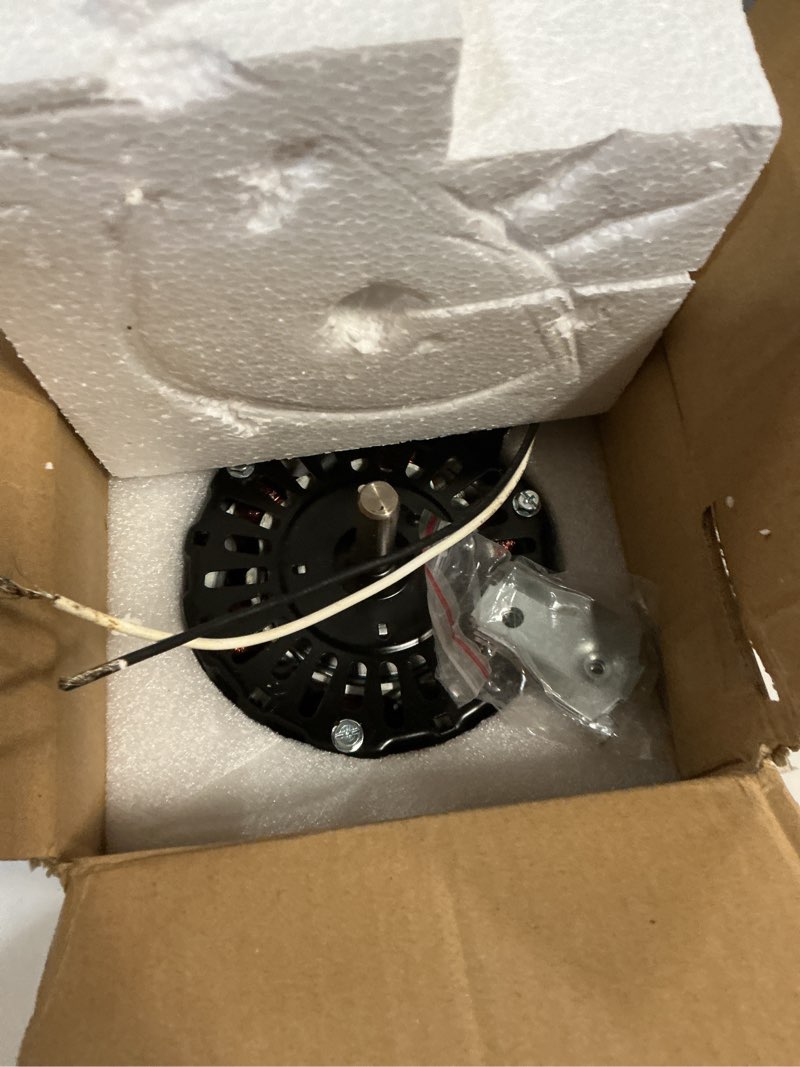Condition photo showing New/Like New for adviace f0510b2944 f0510b2497 attic roof power vent fan motor ventilator fan motor for lomanco power vent, attic air vent motor attic exhaust fan motor for lomancool 1800 & 2000 power ventilators