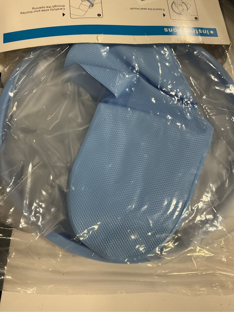 Condition photo showing Good Condition for Waterproof Extra Wide Leg Cast Cover for Shower Adults, Extra Large Leg Shower Cover with Non-Slip Bottom, Watertight Foot Protector for Plus Size Adults Surgery Shower Boot