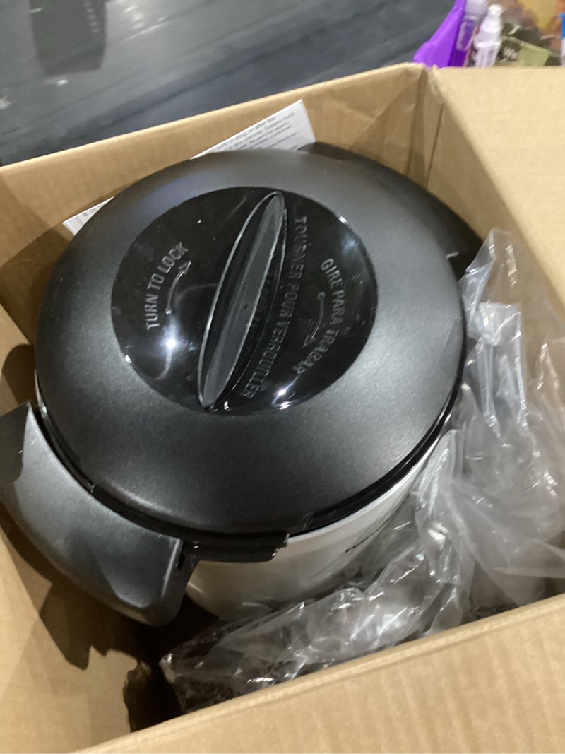 Condition photo showing As Is for Hamilton Beach 45 Cup Coffee Urn and Hot Beverage Dispenser, Silver Single-Spout