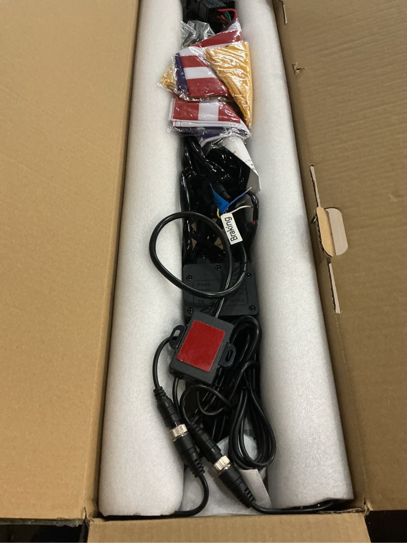 Condition photo showing New/Like New for zimablue 2pc 3ft whip lights for side by side, app & remote control rgb chasing lighted whips with 3 switchs for atv utv dune buggy truck,led whip light compatible with polaris rzr can-am maverick x3