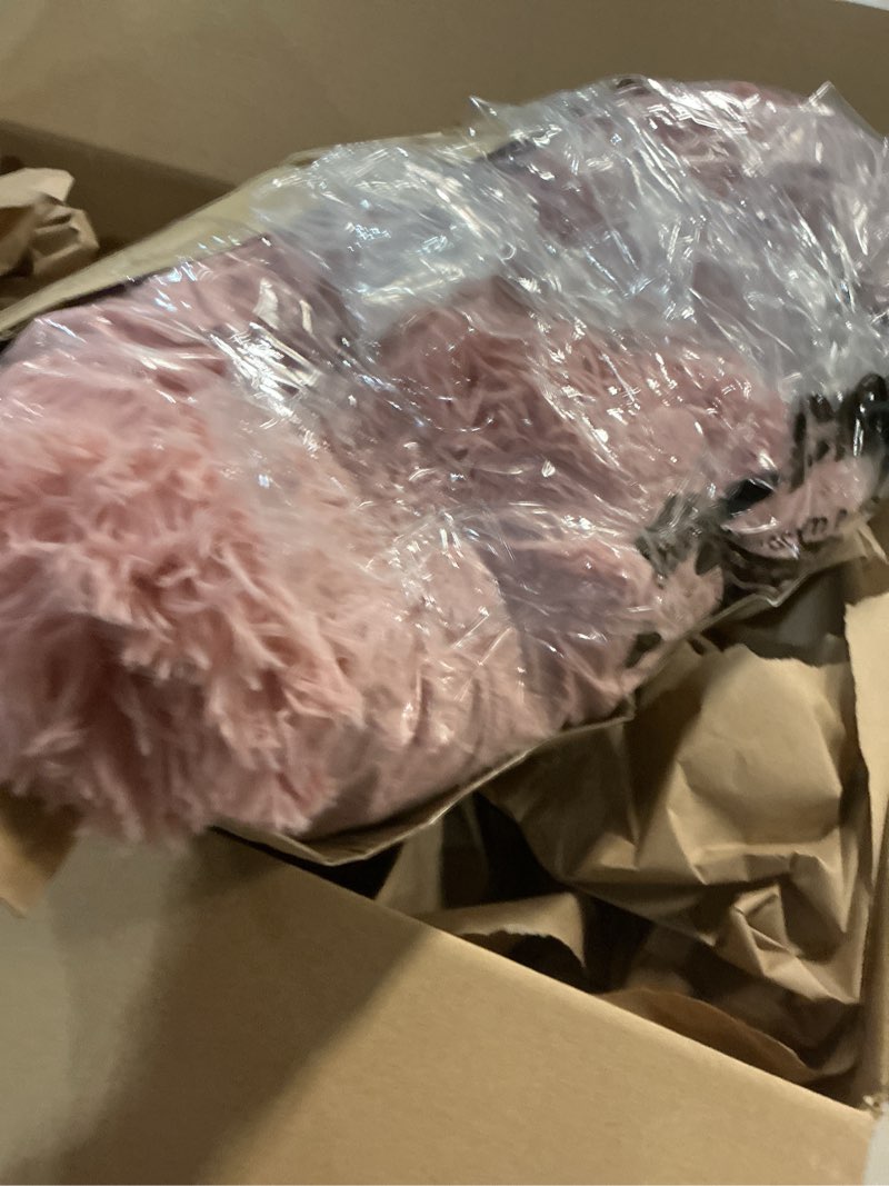 Condition photo showing Good Condition for EHEYCIGA Fluffy Dog Crate Bed for Large Dogs, Plush Faux Fur Crate Pad