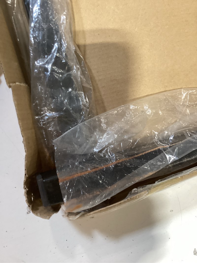 Condition photo showing As Is for rv bumper rack, rv bumper mount tote tank holder with heavy-duty straps, fits both 4" & 4-1/2" bumpers, compatible with 15, 21, 28, and 36 gallons rhino tote tank