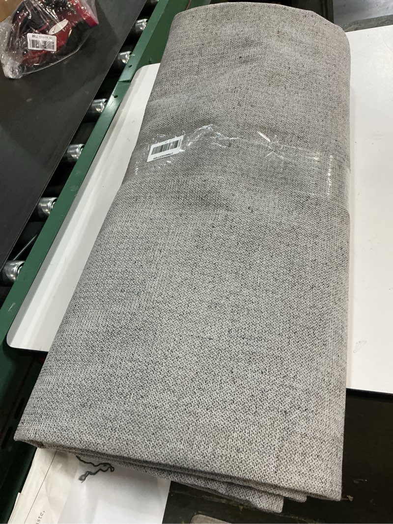 Condition photo showing As Is for Loloi Anniston Collection ANS-02 Lagoon/Natural 9'-0" x 12'-0" Machine Wash Area Rug Lagoon / Natural 9' x 12' (Rectangular)