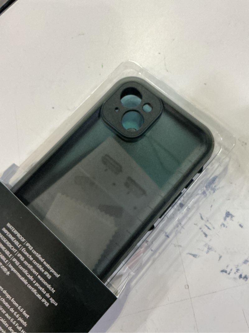 Condition photo showing New/Like New for sportlink for iphone 14 plus waterproof case - shockproof dustproof phone case with screen protector, full body protective case for iphone plus 6.7'' black black for iphone 14 plus