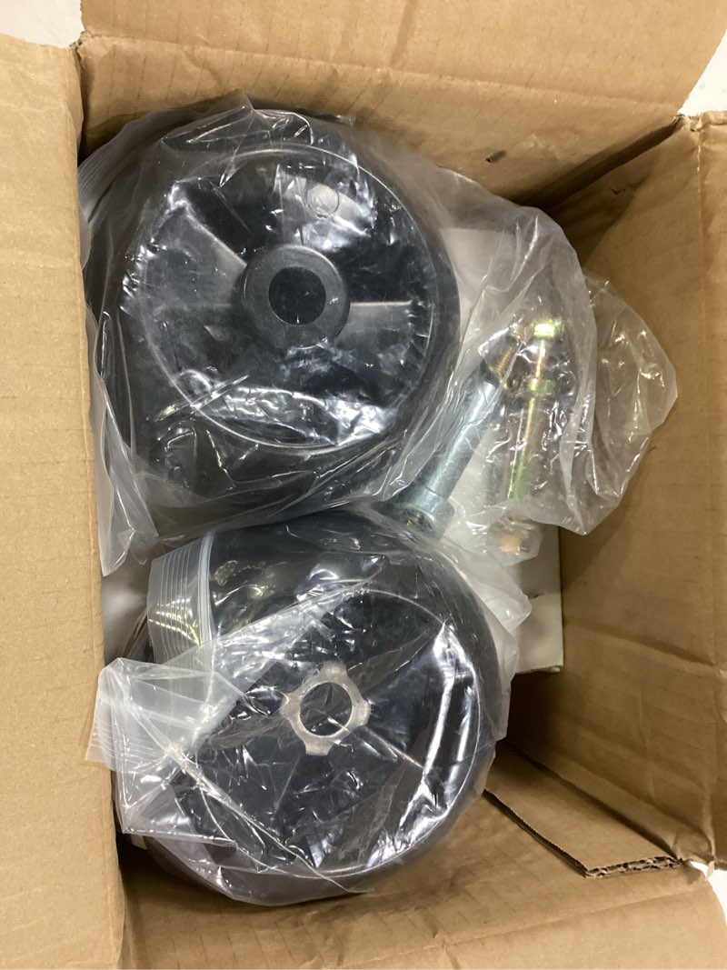 Condition photo showing New/Like New for 4PK Deck Wheel and Hardware Kit 2007-06 2018-05 Compatible With JD 316 318 400 420 AM31009 AM32639 AM54223 AM54243 AM116299 M111489 M84690