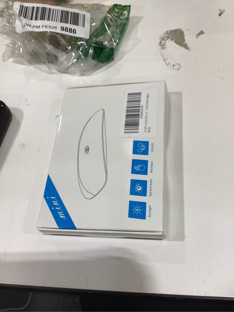 Condition photo showing New/Like New for Kepma UV LED Nail Dryer Mini lamp Portable Curing Light for Gel Nail Polish,6w(White)