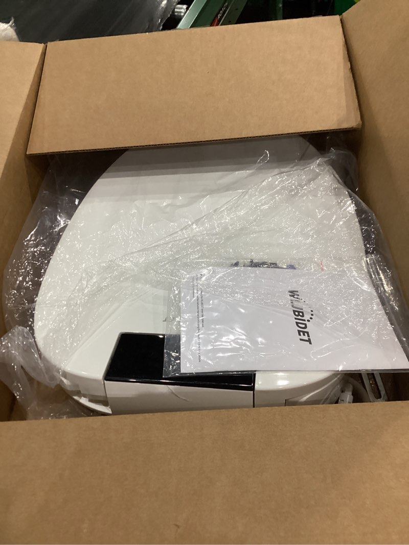 Condition photo showing Good Condition for Bidet Toilet Seat with Remote Control, Electronic Heated Bidet Seat with Adjustable Warm Water and Pressure, Warm Air Drying, Display Screen, Night Light, Slow Closed Toilet Lid, Elongated Oval