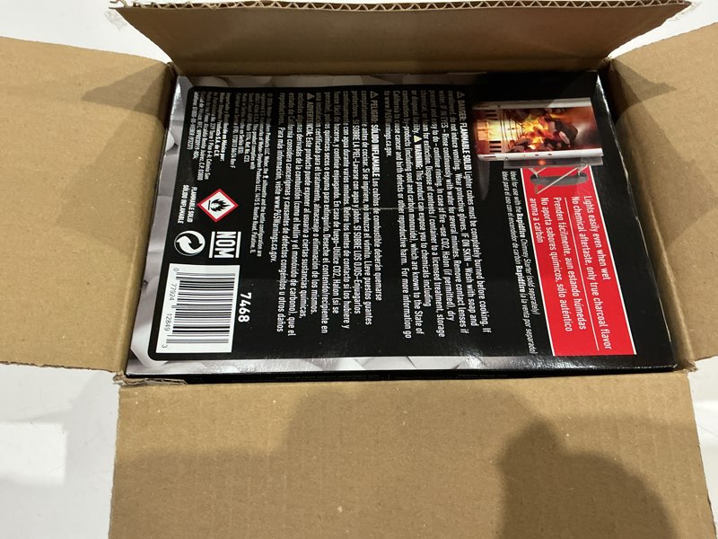 Condition photo showing Good Condition for weber lighter cubes, white, 24 count(pack of 4)