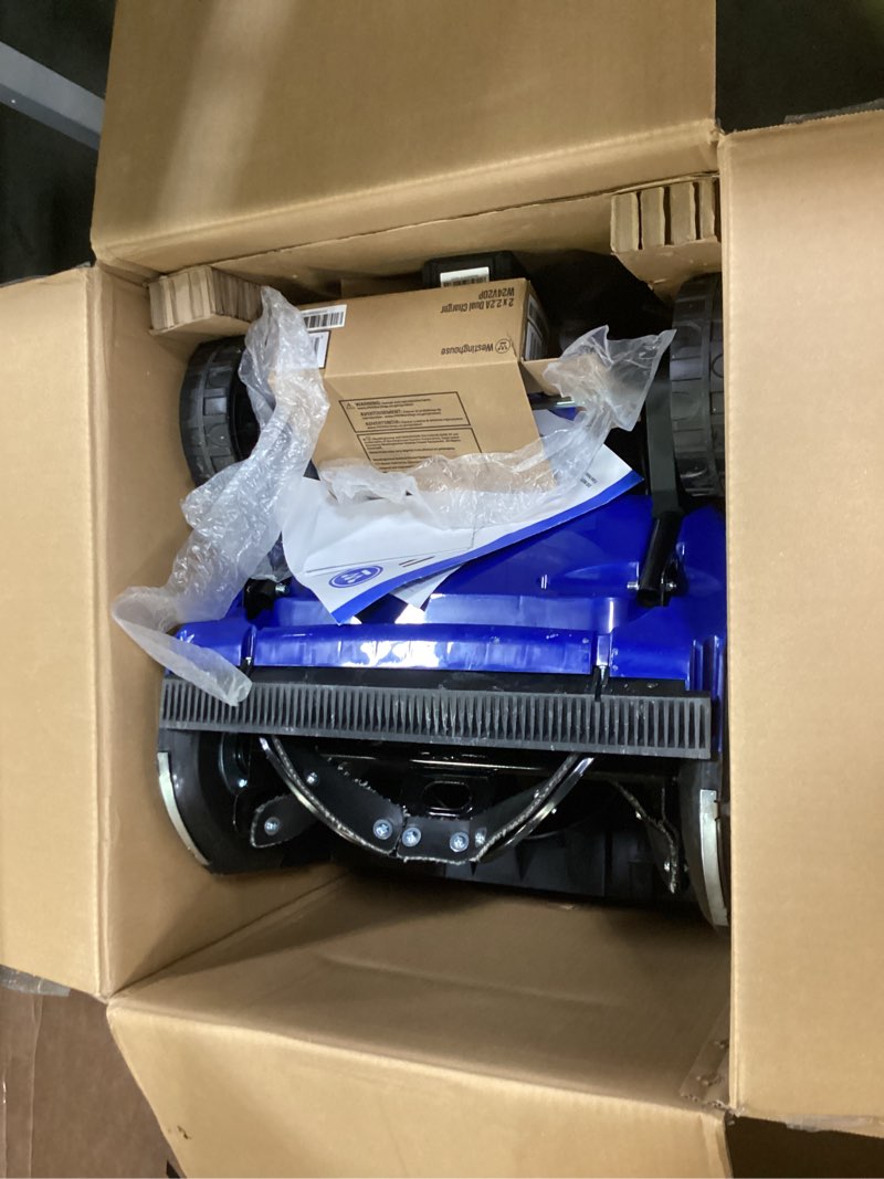 Condition photo showing Good Condition for Westinghouse WSnow18 48V Cordless Snow Blower 18 Inch Kit, Steel Auger, LED Light, 1200W Brushless Motor, 25ft Throwing Distance, Plows 650lbs/min, Compatible with Snow Joe Batteries 18 Inch with Battery/Charger