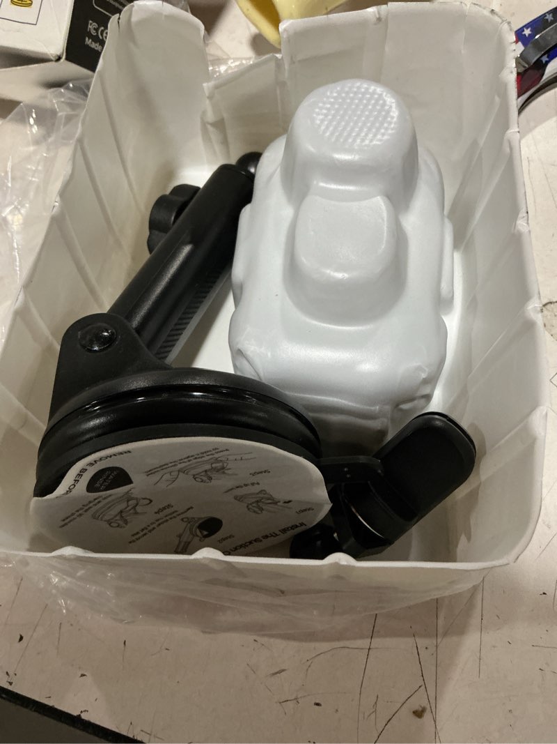 Condition photo showing Good Condition for wireless car charger, 15w fast charging auto clamping phone holders phone mount fit for iphone 17 16 15 14 13 12 pro max 11 xr xs, samsung galaxy s25 ultra s24 s23, black