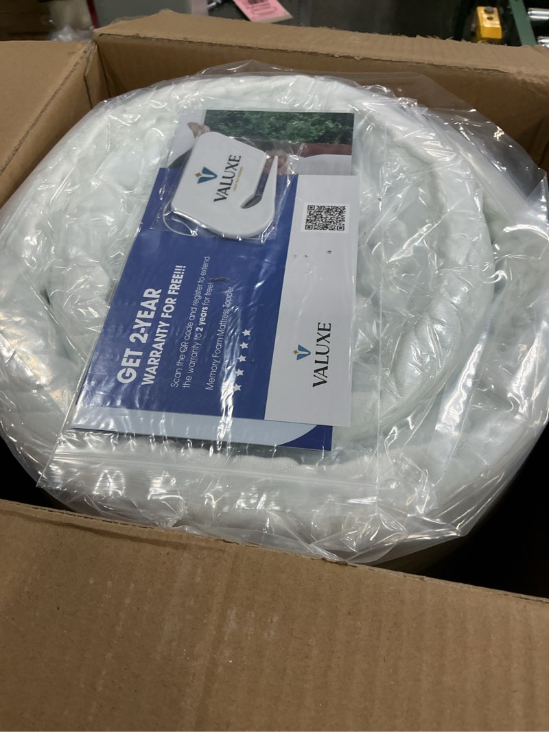 Condition photo showing New/Like New for 3 Inch Gel Memory Foam Mattress Topper Queen Size High Density Cooling Pad Pressure Relief Bed Topper (with Removable & Washable Bamboo Cover) Queen 3 Inch White