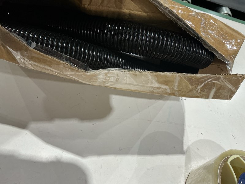 Condition photo showing Good Condition for pair of 120 lbs heavy duty garage door extension springs stretch spring,high precision electrophoresis black coated for corrosion resistance,min 18000 cycles for 7ft garage door springs replacement 120lb