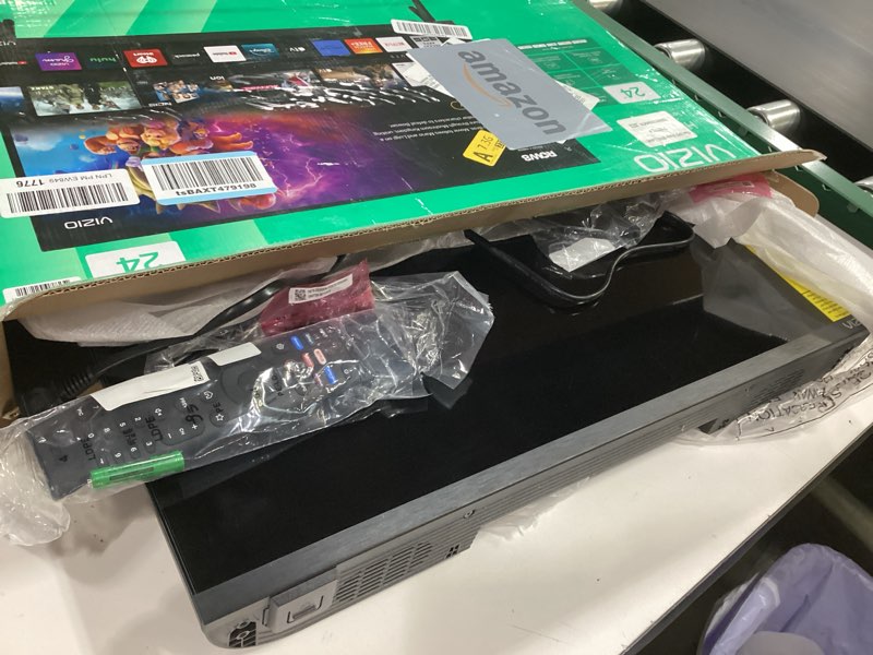 Condition photo showing As Is for VIZIO 24" V Series LED Smart HD TV 720p BT Works with Airplay 2 & Google Cast VHD24M-0810