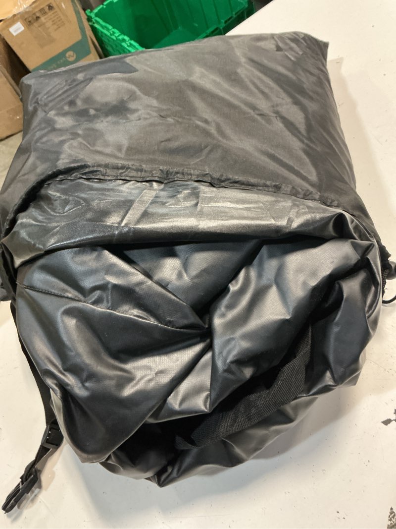 Condition photo showing As Is for meefar car roof bag xbeek rooftop top cargo carrier bag 20 cubic feet waterproof for all cars with/without rack, includes anti-slip mat, 10 reinforced straps, 6 door hooks, luggage lock