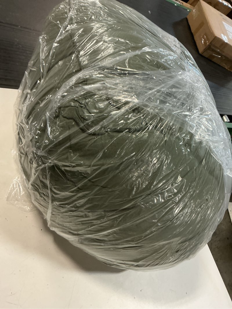 Condition photo showing Good Condition for organic cotton gauze dream quilt, king/cal king, olive