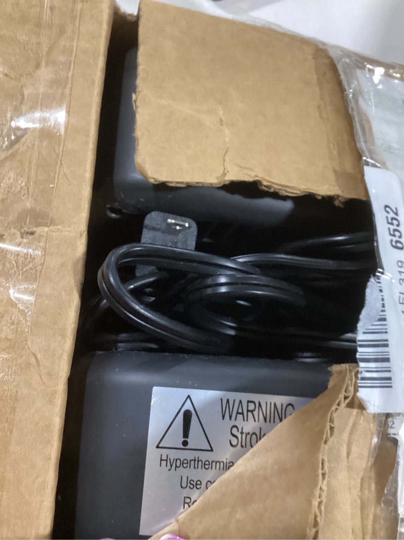 Condition photo showing Good Condition for shinic Small Space Heater, 500W Portable Electric PTC Ceramic Heater with Fast Heating, Overheat Protection, Safe and Quiet Personal Heater for Indoor Use, Desk Home Office Bedroom,Black,2 Pack Black Package 2