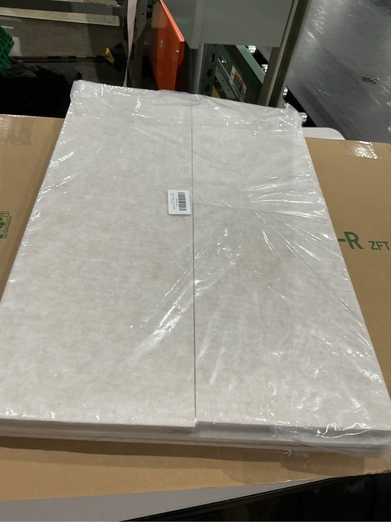 Condition photo showing Good Condition for puzzle board with 4 sorting trays, playing surface with protective cover for 1000 pieces, 31.5" x 23.6" felt display board light camel 31.5" x 23.6" with tray