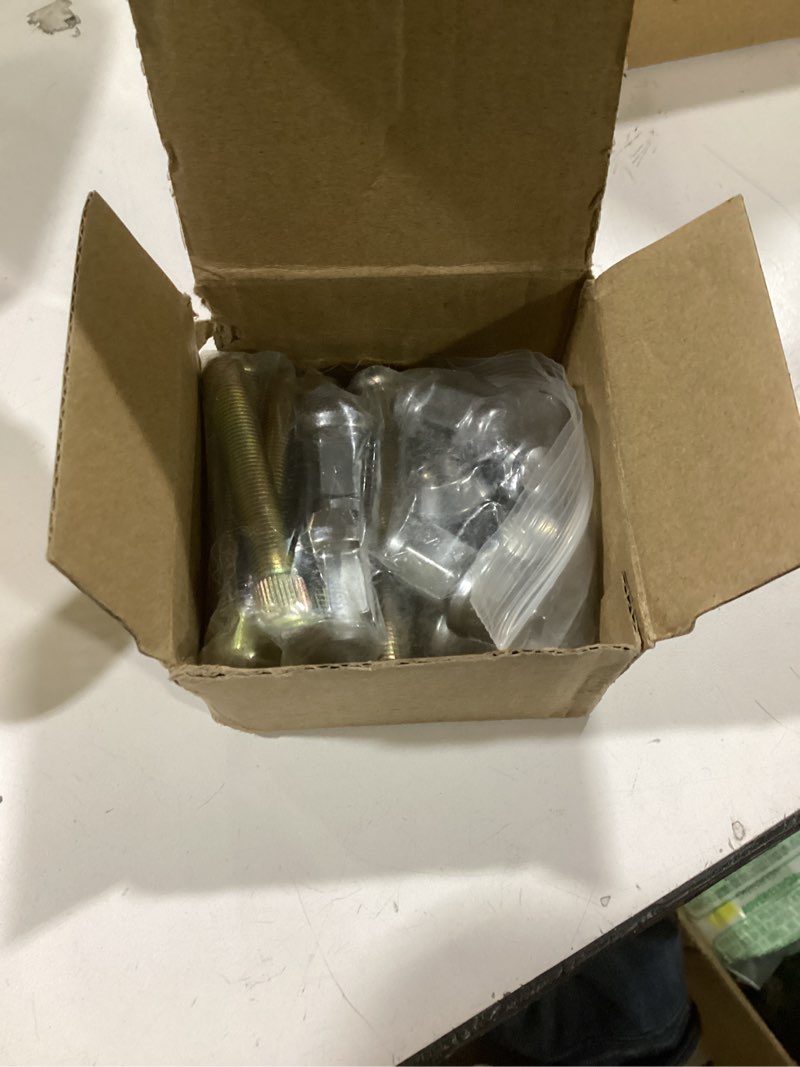 WANTONE RACING (3/8-24 * 2.68") Front Wheel Studs Bolts 7518654 with Lug Nuts Replacement for 2008 2