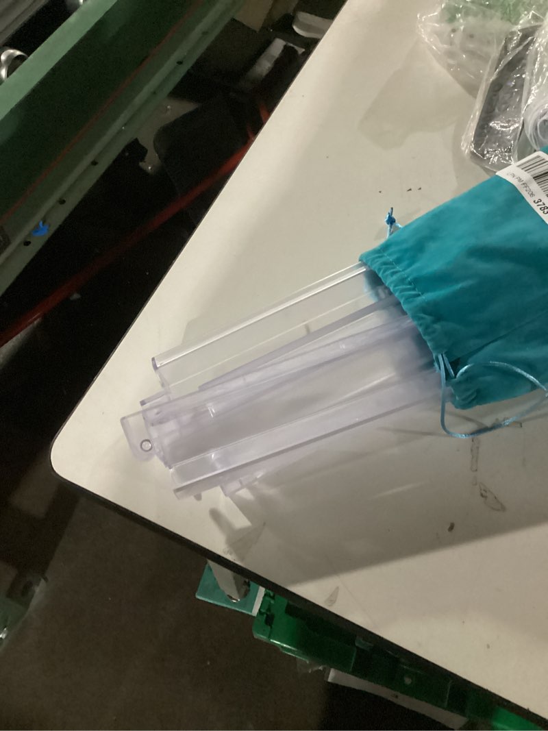 YANMEIYA White Mahjong Racks with Pushers 4 PCS Mahjong Tile Racks Equipped with Mahjong Racks Stora