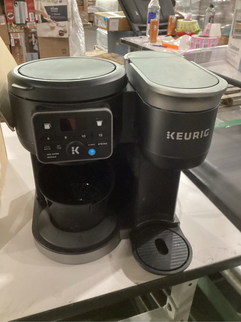 Condition photo showing As Is for Keurig K-Duo Hot & Iced Single Serve & Carafe Coffee Maker, MultiStream Technology, 72oz Reservoir (Gen 2)