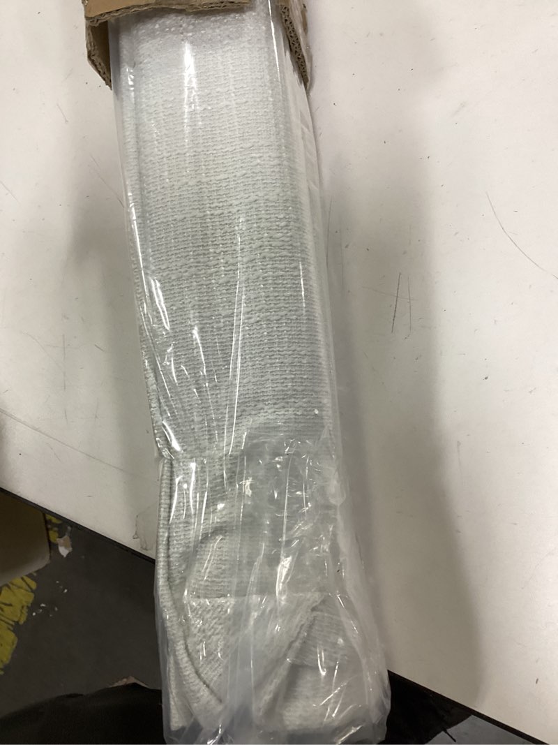 Condition photo showing Good Condition for No Tools No Drill Cordless Roman Shades for Indoor Windows 100% Blackout, for Window Size 39" W × 64" H White White 39" W × 64" H